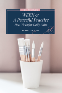 Peaceful Practice